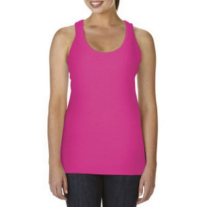 Front - Comfort Colors Womens/Ladies Racerback Tank Top
