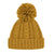 Front - Beechfield Unsiex Adults Cable Knit Melange Beanie