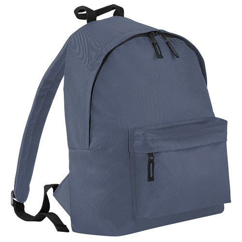 Front - Bagbase Fashion Backpack / Rucksack (18 Litres) (Pack Of 2)