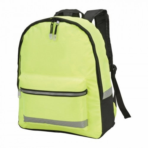Front - Shugon Gatwick Hi-Vis Backpack (18 Litres) (Pack Of 2)