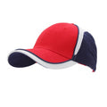 Front - Result Unisex National Flags Baseball Cap (Pack of 2)