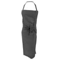 Front - Jassz Bistro Bib Apron / Hospitality & Catering (Pack of 2)