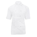 Front - Dennys Ladies/Womens Short Sleeve Chefs Jacket / Chefswear (Pack of 2)