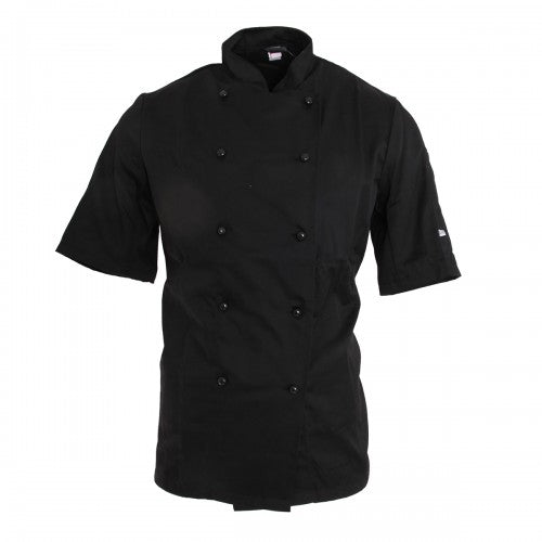 Front - Dennys AFD Adults Unisex Thermocool Chefs Jacket (Pack of 2)
