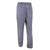 Front - Dennys Unisex Blue/White Check Fully Elasticated Trouser / Chefswear (Pack of 2)