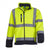 Front - Yoko Mens Hi-Vis Softshell Jacket (Pack Of 2)