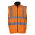 Front - Yoko Mens Workwear Hi-Vis Reversible Fleece Vest / Jacket (Pack of 2)