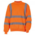 Front - Yoko Unisex Hi-Vis Heavyweight Sweatshirt (Pack of 2)