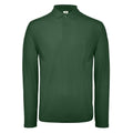 Front - B&C ID.001 Mens Long Sleeve Polo (Pack Of 2)