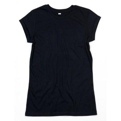 Front - Mantis Womens/Ladies Roll Sleeve Tee