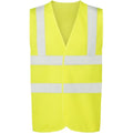 Orange - Front - Ultimate Everyday Apparel Mens UCC 4 Band Safety Waistcoat