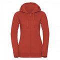 Front - Russell Womens/Ladies Authentic Zipped Hoodie