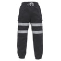 Front - Yoko Adults Unisex Hi Vis Jogging Pants