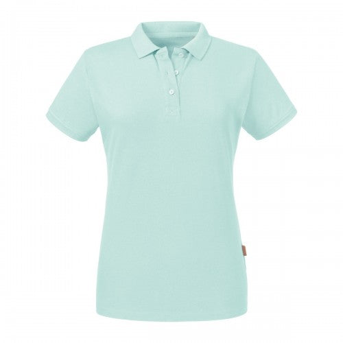 Front - Russell Womens/Ladies Pure Organic Polo