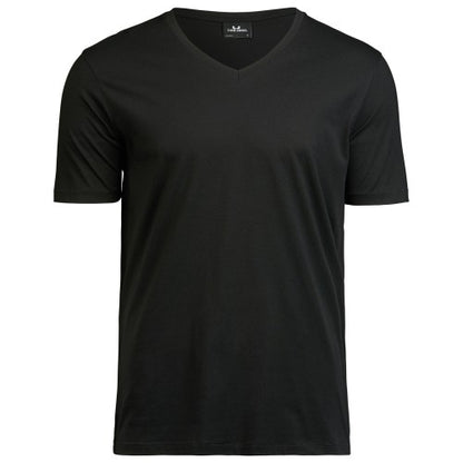 Front - Tee Jays Mens Luxury V-Neck Tee