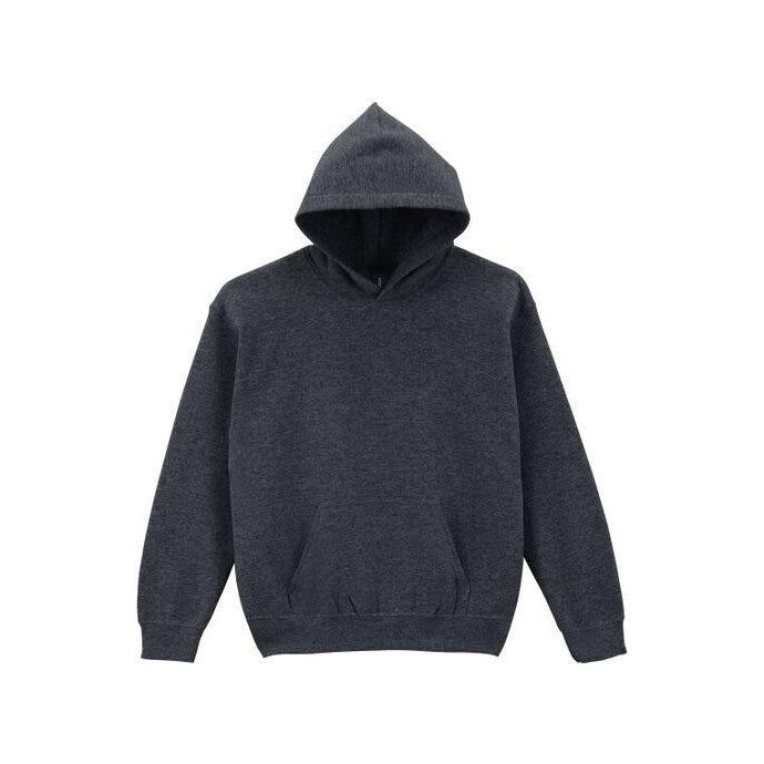 Fan Charcoal Heather - Back - Gildan Heavy Blend Childrens Unisex Hooded Sweatshirt Top - Hoodie