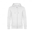 Front - B&C Mens King Zipped Hooded Sweat
