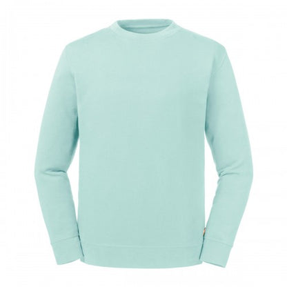 Front - Russell Unisex Adult Reversible Organic Sweatshirt