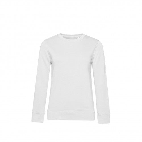 Front - B&C Womens/Ladies Organic Sweatshirt