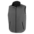 Grey-Black - Front - Result Unisex Adult Gilet