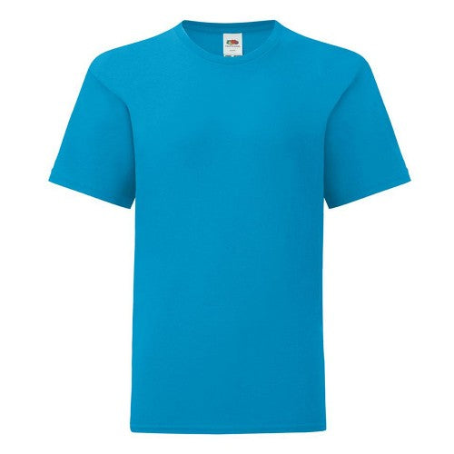 Front - Fruit of the Loom Childrens/Kids Iconic 150 T-Shirt