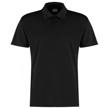 Front - Kustom Kit Mens Micro Mesh Short-Sleeved Polo Shirt