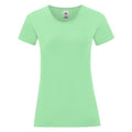 Front - Fruit of the Loom Womens/Ladies Iconic T-Shirt