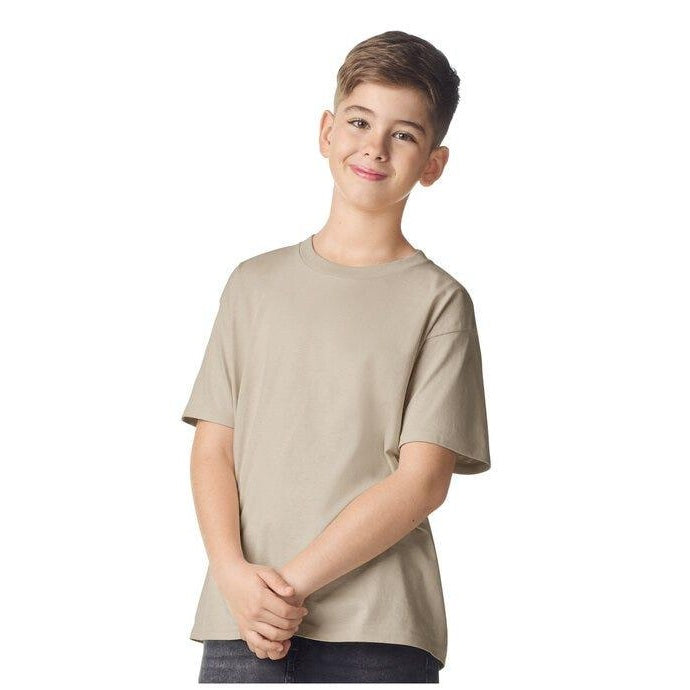 Cardinal - Front - Gildan Childrens Unisex Soft Style T-Shirt