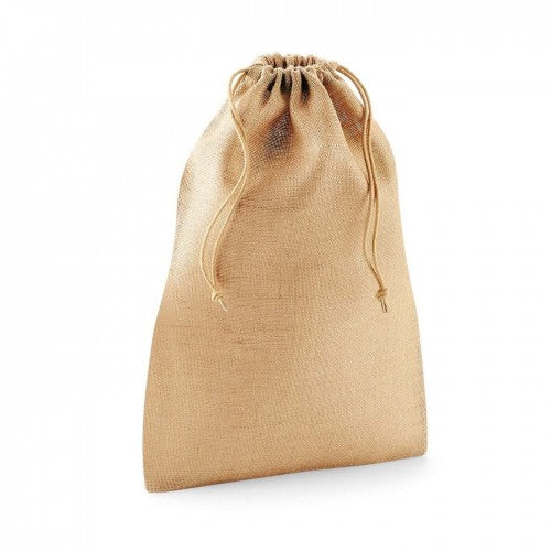 Front - Westford Mill Jute Stuff Bag