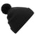 Front - Beechfield Childrens/Kids Original Pom Pom Beanie