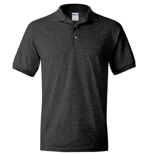 Front - Gildan Adult DryBlend Jersey Short Sleeve Polo Shirt