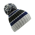 Front - Beechfield Hygge Striped Beanie