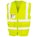 Front - WORK-GUARD by Result Unisex Adult Heavy Duty Security Vest