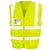 Front - WORK-GUARD by Result Unisex Adult Heavy Duty Security Vest