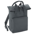 Front - Bagbase Roll Top Twin Handle Backpack