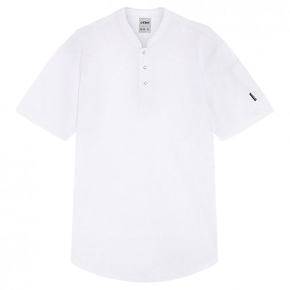 Front - Le Chef Unisex Adult Pique Chef Shirt