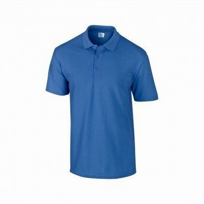 Front - Gildan Mens DryBlend Pique Short Sleeve Polo Shirt