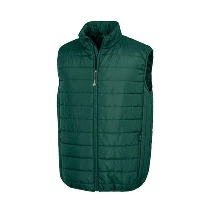 Bottle Green - Lifestyle - Result Core Mens Promo Padded Body Warmer