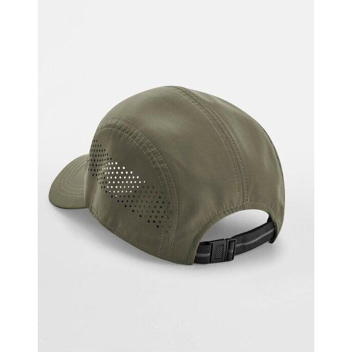 Olive Green - Back - Beechfield Technical Cap