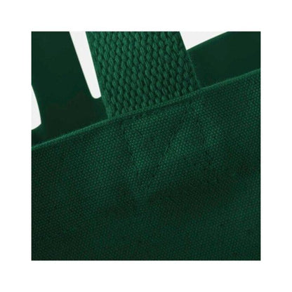 Bottle Green - Back - Westford Mill Canvas Oversized Tote Bag