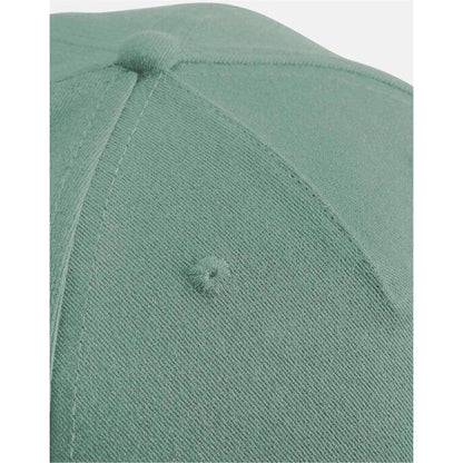 Dusty Green - Lifestyle - Beechfield Unisex Adult Organic Cotton 5 Panel Baseball Cap