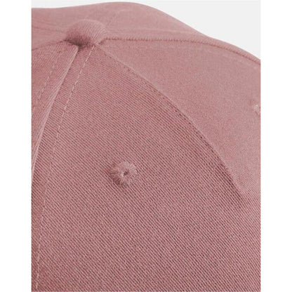 Rose Pink - Lifestyle - Beechfield Unisex Adult Organic Cotton 5 Panel Baseball Cap
