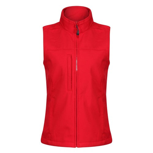 Front - Regatta Womens/Ladies Flux Softshell Gilet