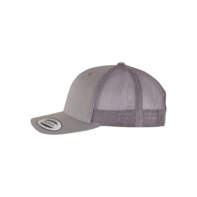 Steel Grey - Lifestyle - Flexfit Unisex Adult Retro Trucker Cap