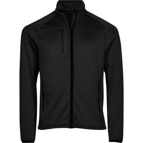 Front - Tee Jays Mens Stretch Fleece Jacket