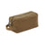 Front - Quadra Heritage Washed Leather Accents Toiletry Bag