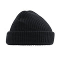 Front - Beechfield Unisex Adult Classic Waffle Knitted Beanie