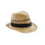 Front - Beechfield Unisex Adult Straw Summer Trilby
