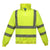 Front - Yoko Unisex Adult Hi-Vis Quarter Zip Sweatshirt