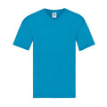 Front - Fruit of the Loom Mens Original Plain V Neck T-Shirt